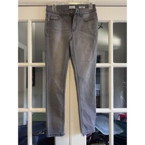 Kensie Jeans The Effortless Ankle Skinny Jeans Womens Size 4 Gray